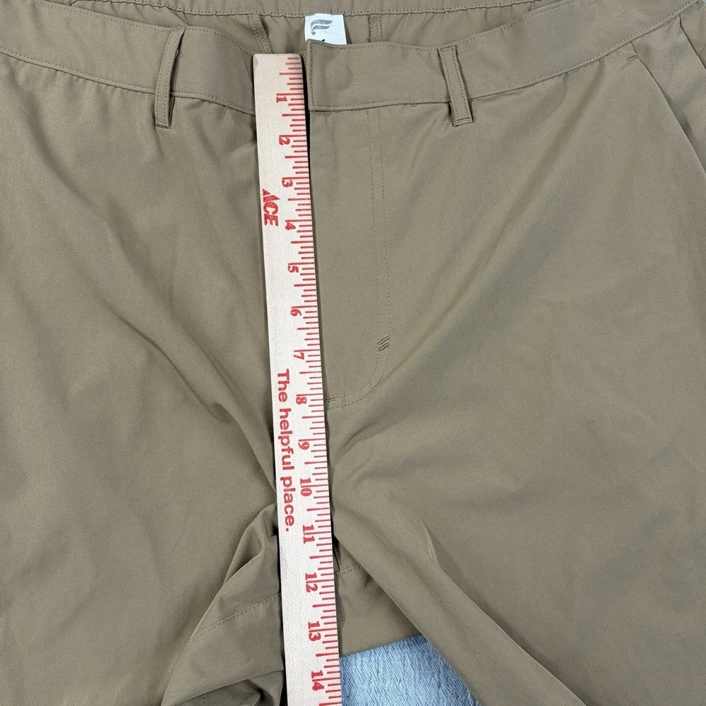 Fabletics The Only Pant Mens 38x34 Beige Chino Athleisure Casual‎